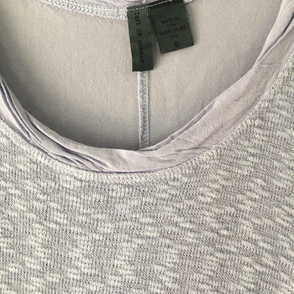 Anthropologie left of center long tank, lavender - Picture 2 of 3